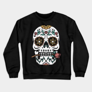 Sugar Skull II Day of the Dead Crewneck Sweatshirt